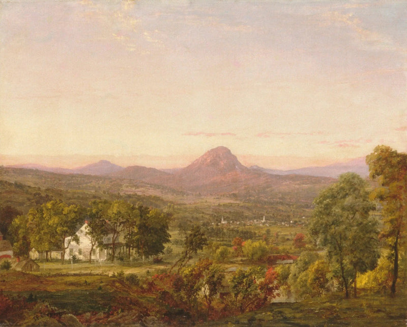Herbstlandschaft, Sugar Loaf Mountain, Orange County, New York - Jasper Francis Cropsey