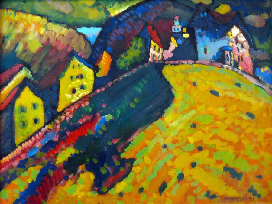 Sommerlandschaft - Vassily Kandinsky