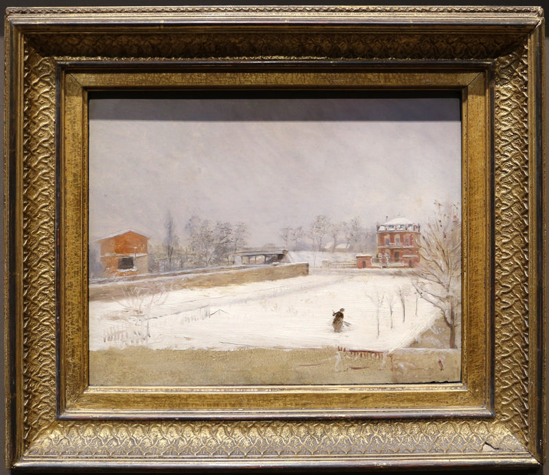 Winterlandschaft - Giuseppe De Nittis