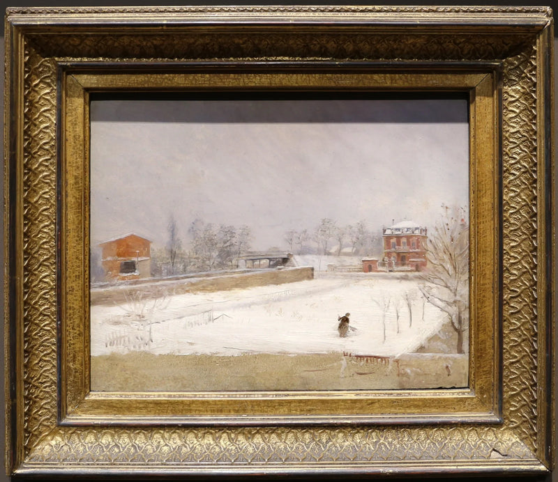 Winterlandschaft - Giuseppe De Nittis