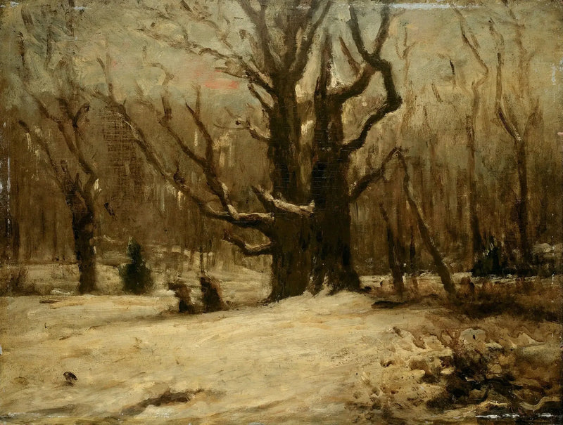 Winterlandschaft - Gustave Courbet