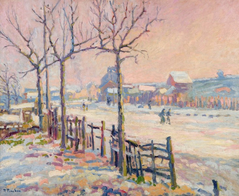 Winterlandschaft - Robert Antoine Pinchon
