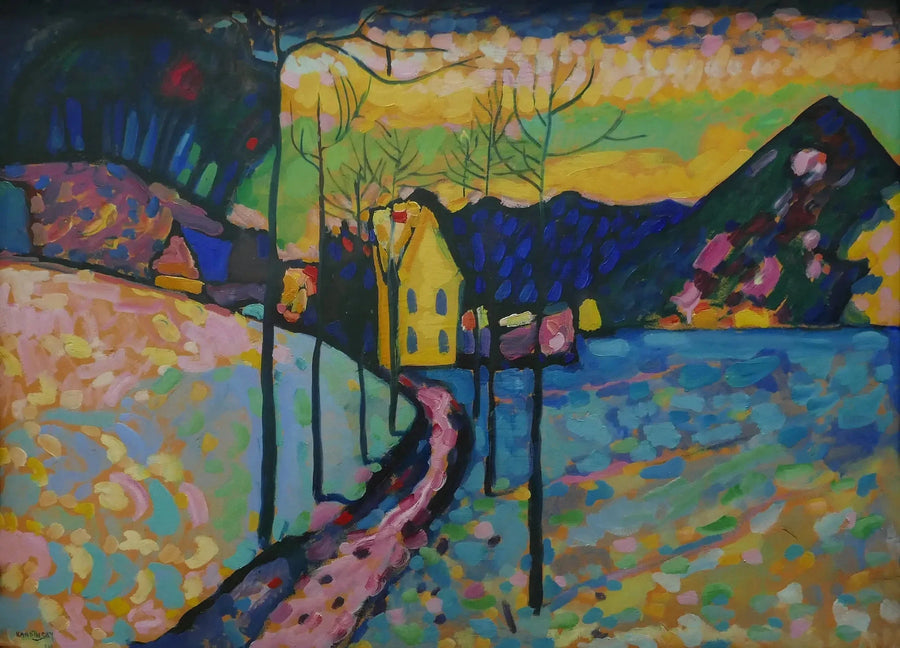 Winterlandschaft - Vassily Kandinsky