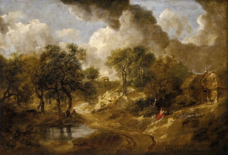 Landschaft im Suffolk - Thomas Gainsborough