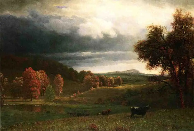 Herbstlandschaft, Les Catskills - Albert Bierstadt