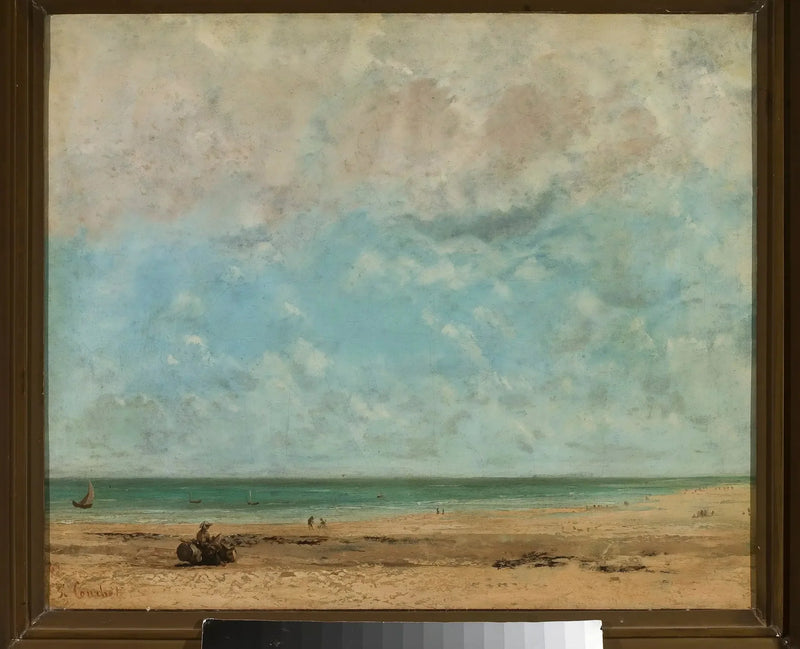 Küstenlandschaft - Gustave Courbet