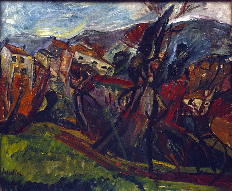 Landschaft von Céret - Chaim Soutine