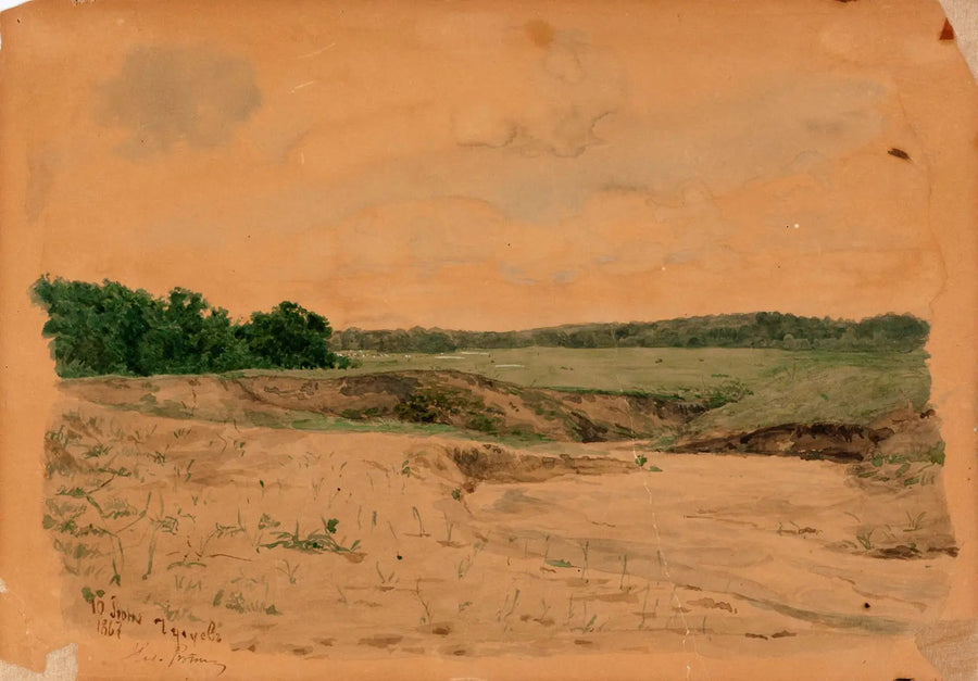 Landschaft von Chuguev - Ilya Repin