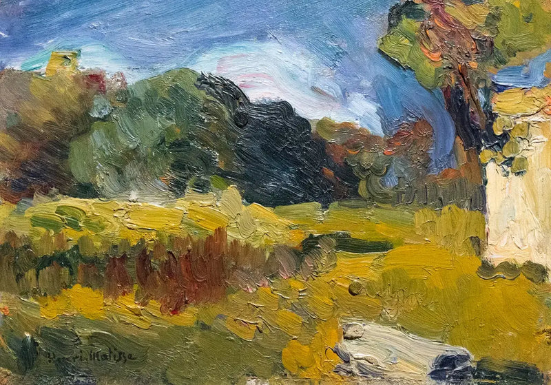 Landschaft von Korsika - Henri Matisse