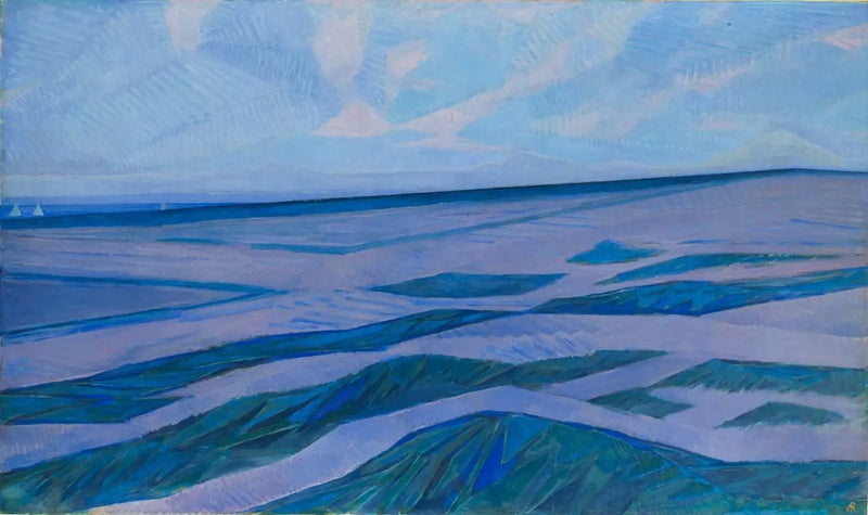 Dünenlandschaft in Domburg - Piet Mondrian