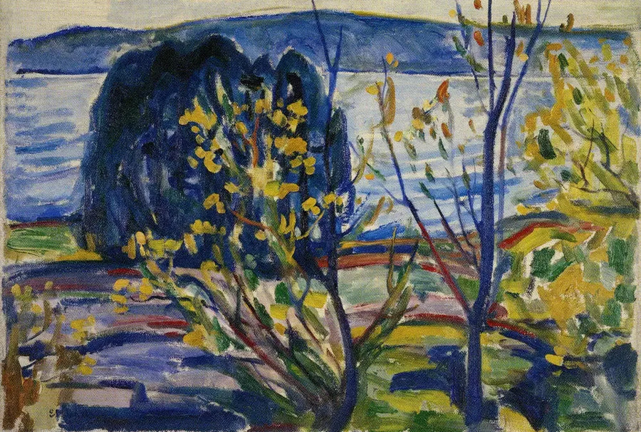 Fjordlandschaft - Edvard Munch