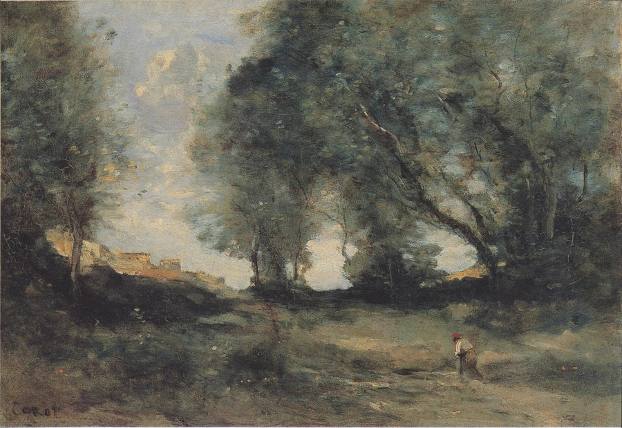 Waldlandschaft - Jean-Baptiste Camille Corot