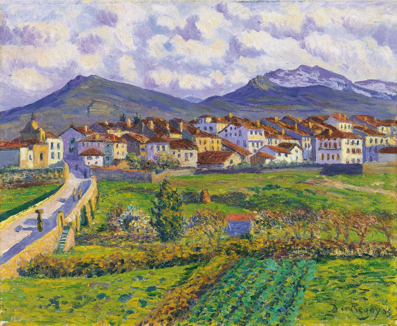 Landschaft von Hernani - Dariño de Regoyos