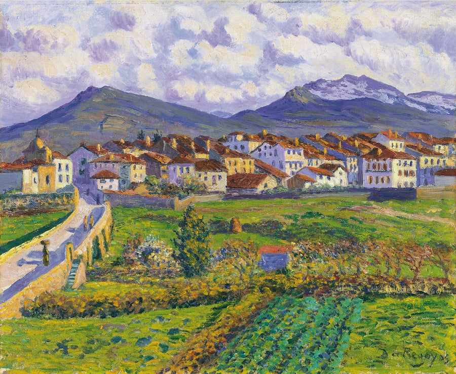 Landschaft von Hernani - Dariño de Regoyos
