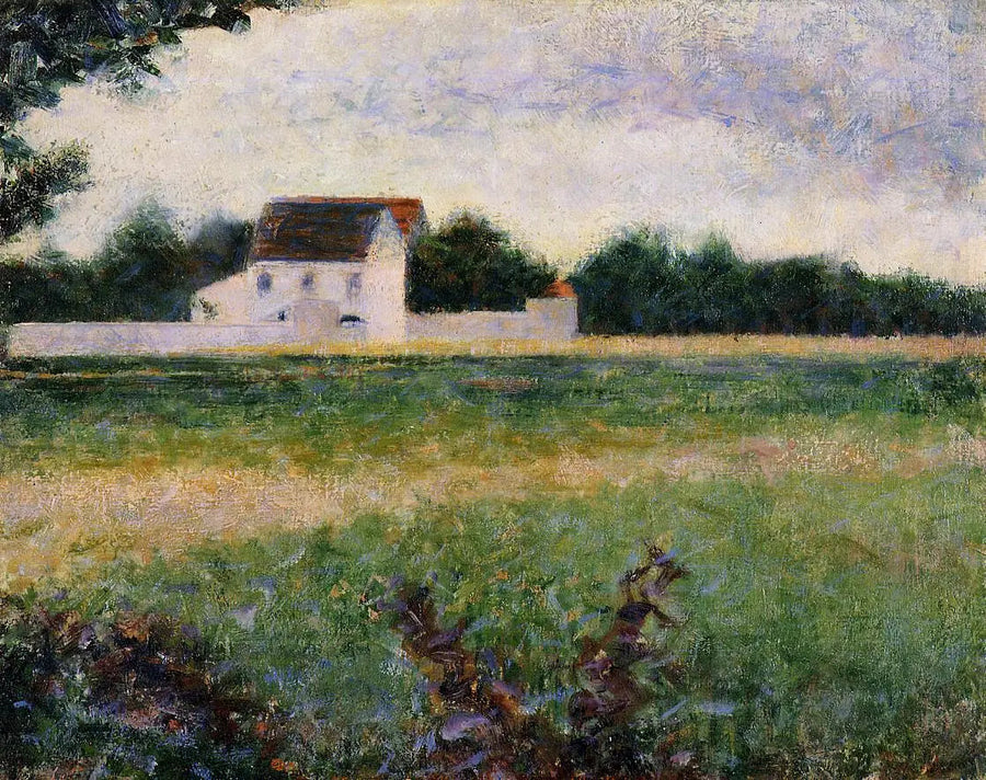 Landschaft der Île-de-France - Georges Seurat