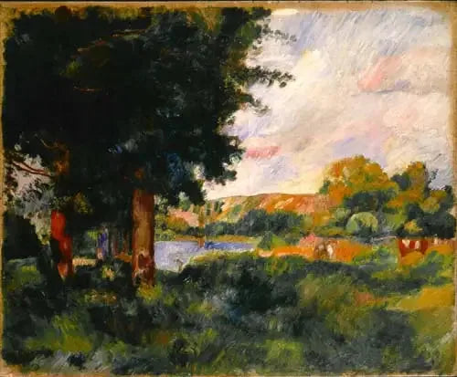 Landschaft von Île-de-France - Pierre-Auguste Renoir