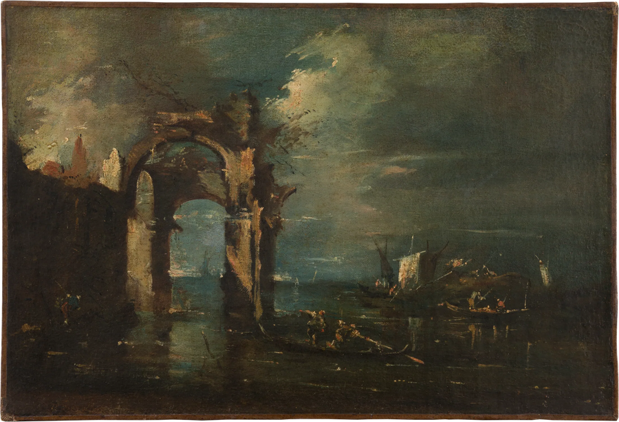 Lagunenlandschaft - Francesco Guardi