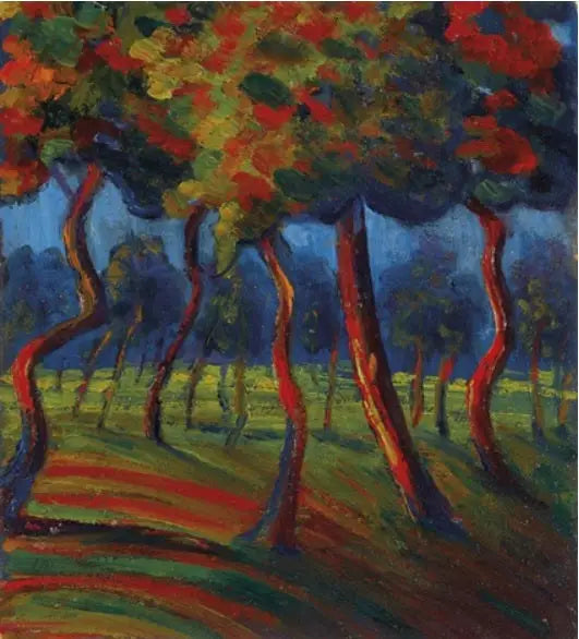 Milan Landschaft (Boccioni) - Umberto Boccioni