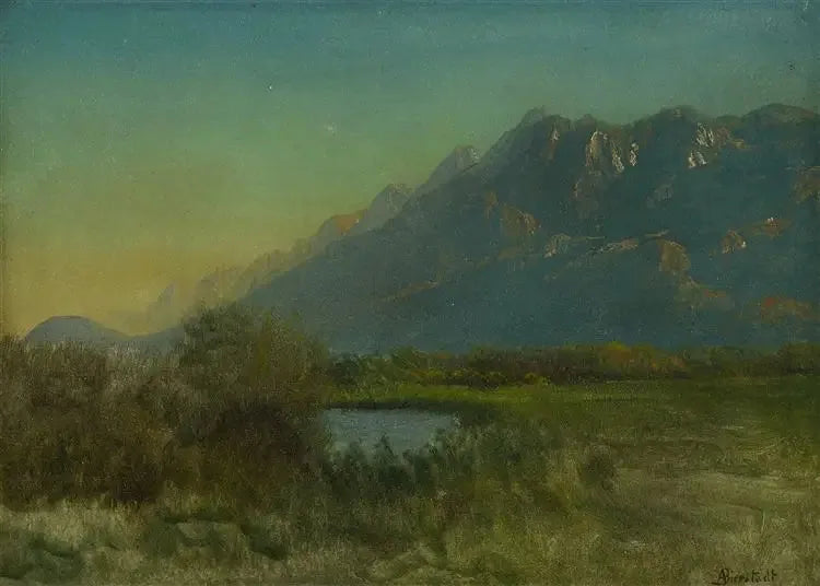 Berglandschaft - Albert Bierstadt