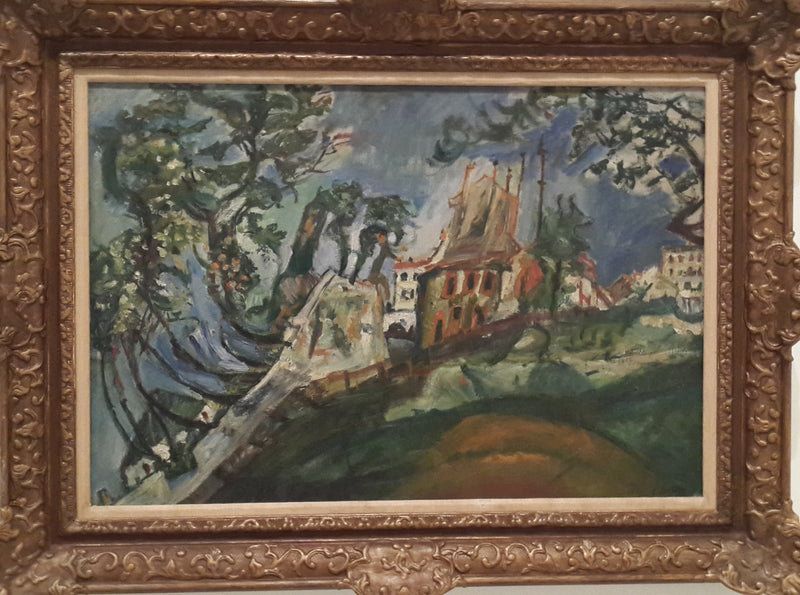 Montmartre-Landschaft - Chaim Soutine