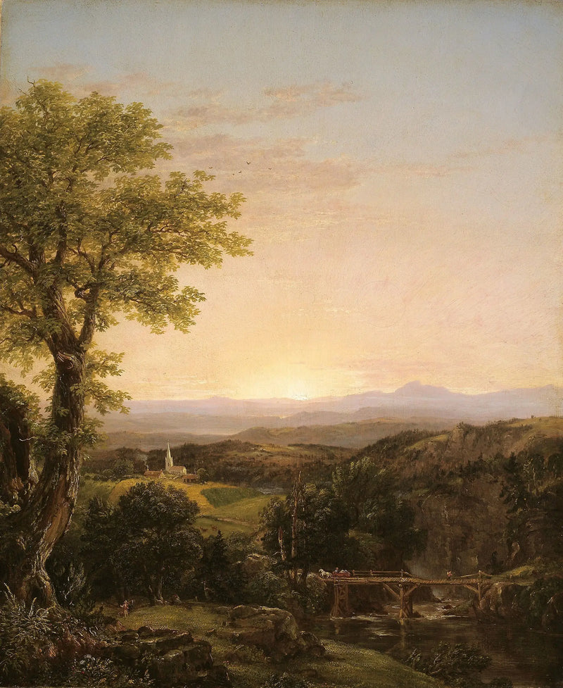 Landschaft von Neu-England - Thomas Cole