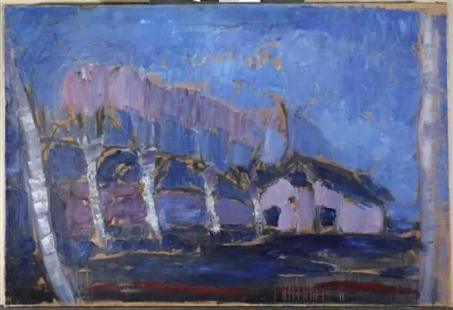 Nachtlandschaft II - Piet Mondrian