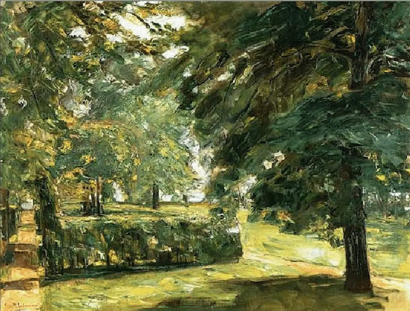 Parklandschaft (Die Hecken-Gärten von Wannsee im Osten) - Max Liebermann