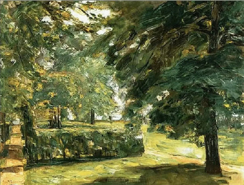 Parklandschaft (Die Hecken-Gärten von Wannsee im Osten) - Max Liebermann