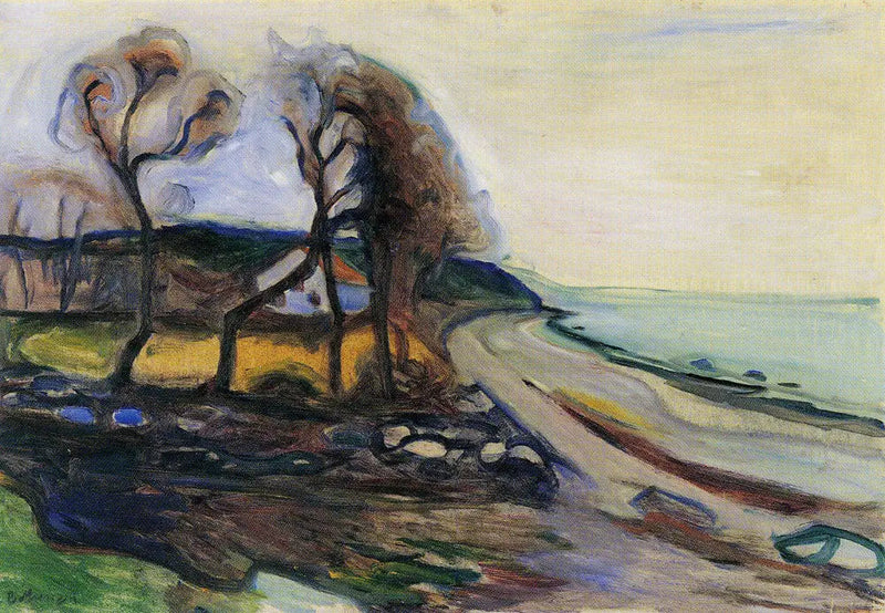 Strandlandschaft - Edvard Munch