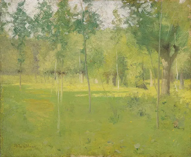Frühlingslandschaft - John Henry Twachtman