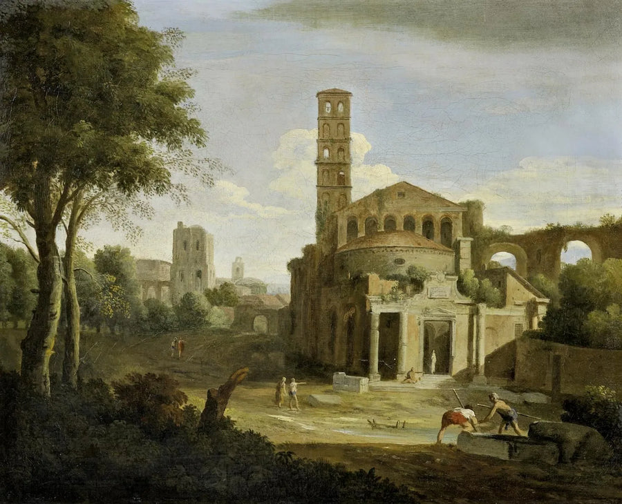 Italienische Ruinenlandschaft - Sebastiano Ricci