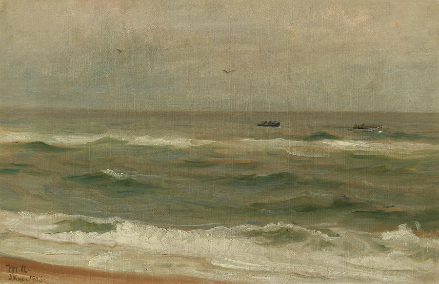 Skagen-Landschaft. -Michael Peter Ancher