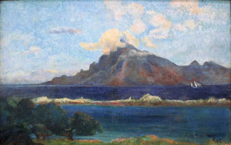 Landschaft von Te Vaa - Paul Gauguin