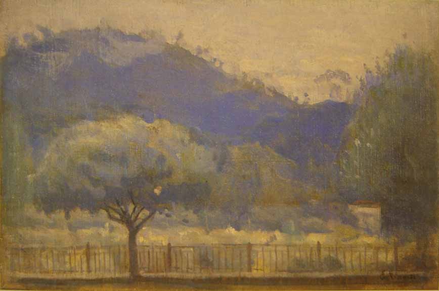 Paysage de Teresópolis - Eliseu Visconti image 1 reproduction de peinture à l’huile