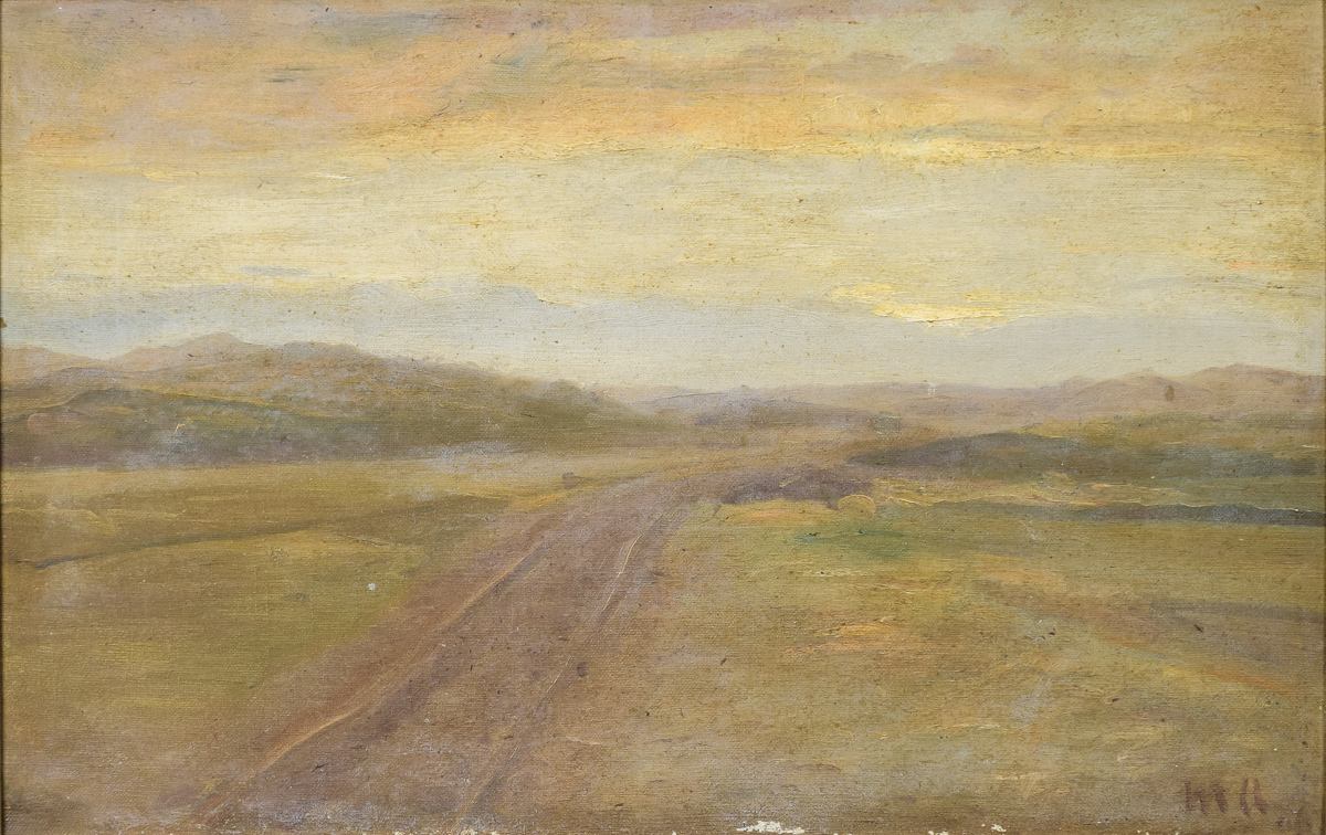 Paysage derrière les dunes. - Michael Peter Ancher image 1 reproduction réalisée par Alpha Reproduction