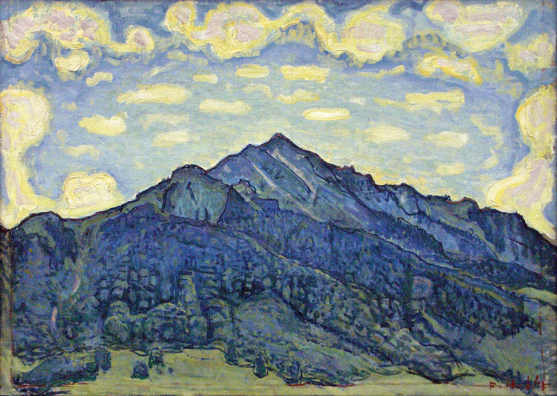 Schweizer Alpenlandschaft - Ferdinand Hodler
