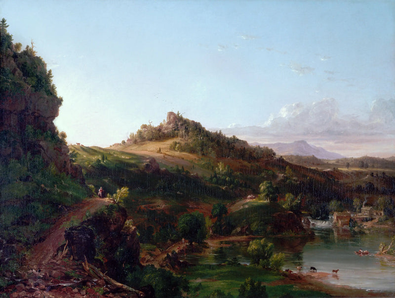 Landschaft der Catskill - Thomas Cole