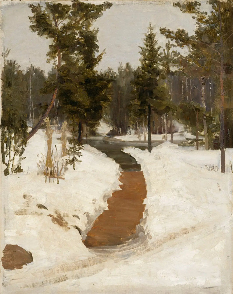 Winterlandschaft - Ilya Repin