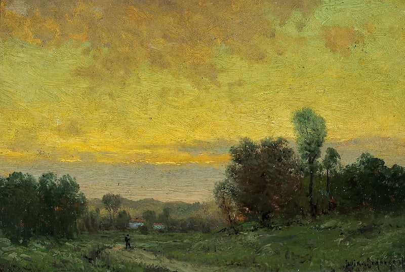 Sonnenuntergangslandschaft - Julian Onderdonk