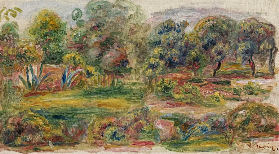 Landschaft des Südens - Pierre-Auguste Renoir