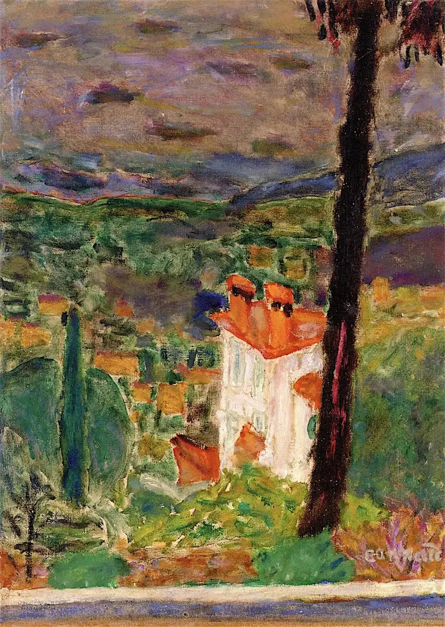 Landschaft des Südens - Pierre Bonnard