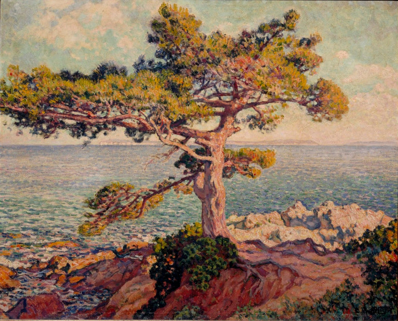 Landschaft des Südens - Théodore van Rysselberghe