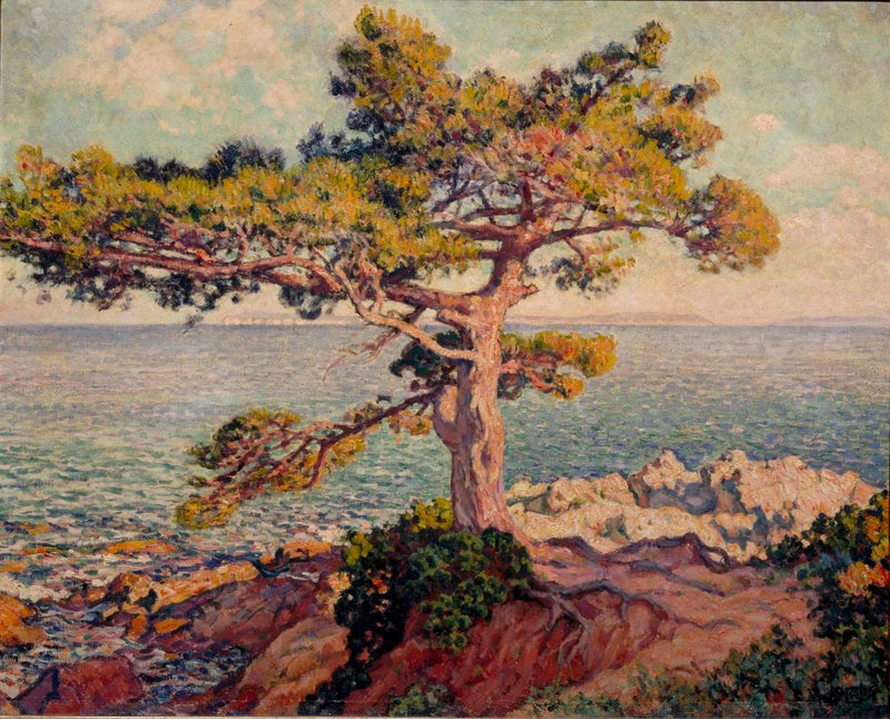 Landschaft des Südens - Théodore van Rysselberghe