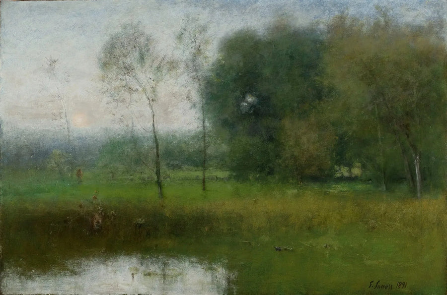 New Jersey-Landschaft - George Inness