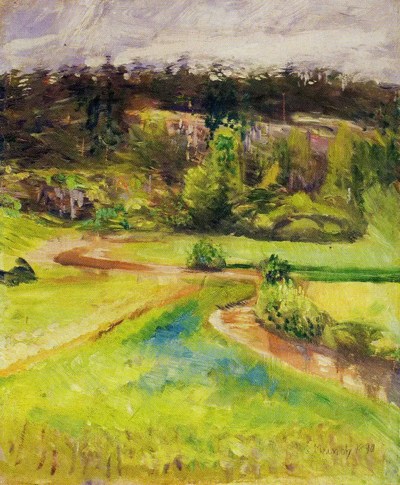 Landschaft - Edvard Munch