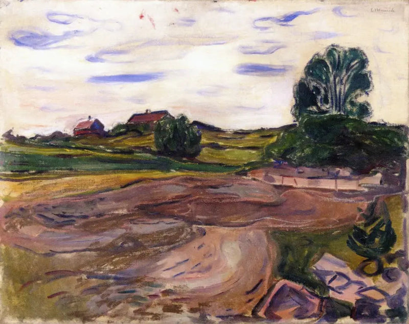 Landschaft - Edvard Munch