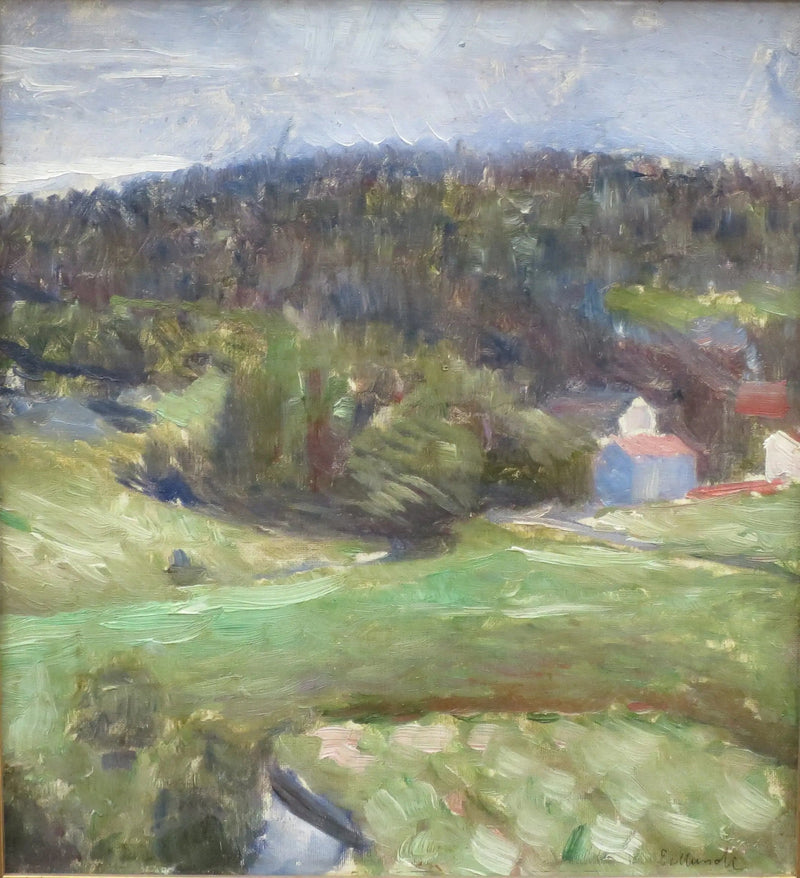 Landschaft - Edvard Munch