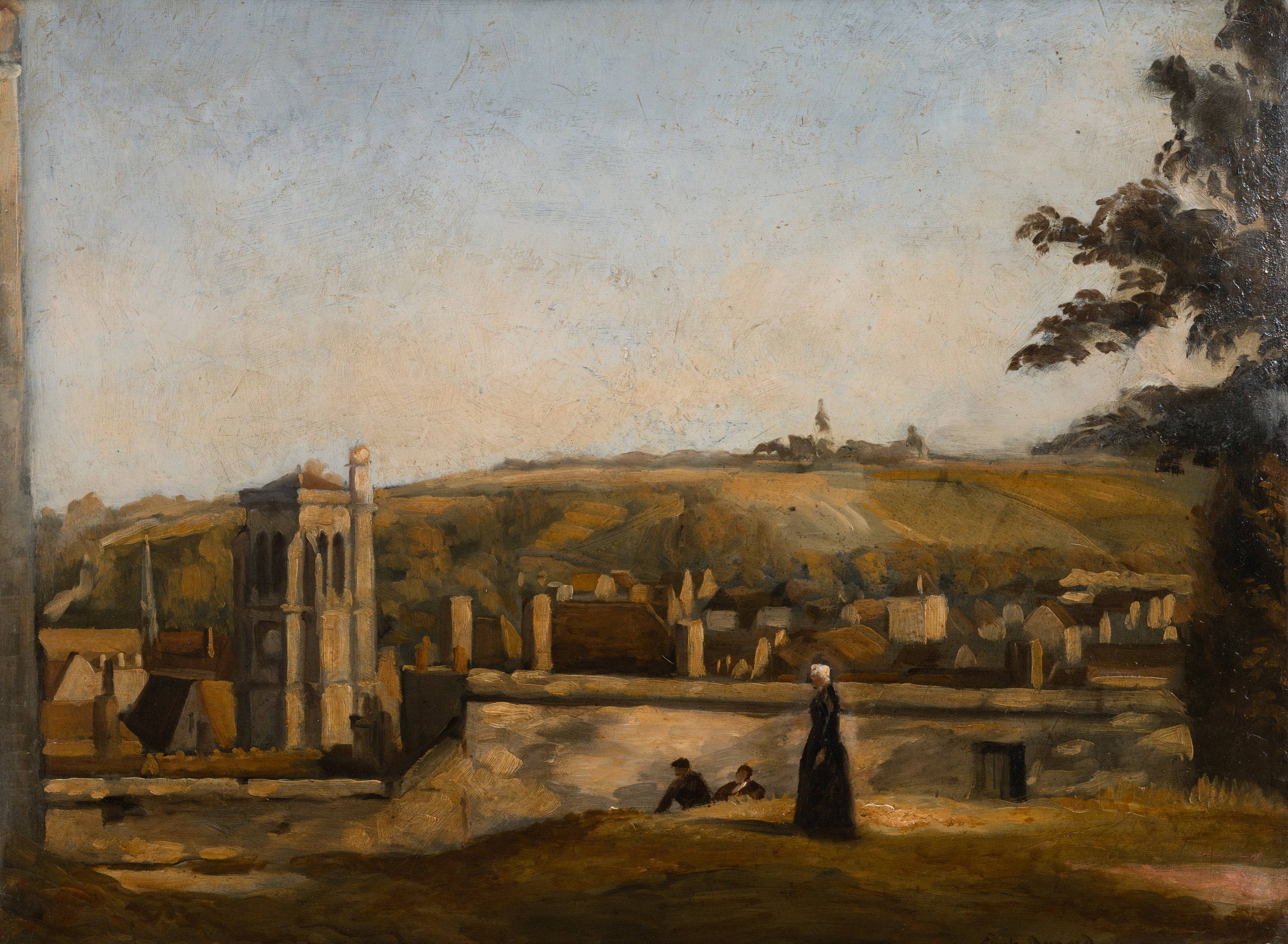 Paysage - Émile Bernard image 1 reproduction de peinture à l’huile