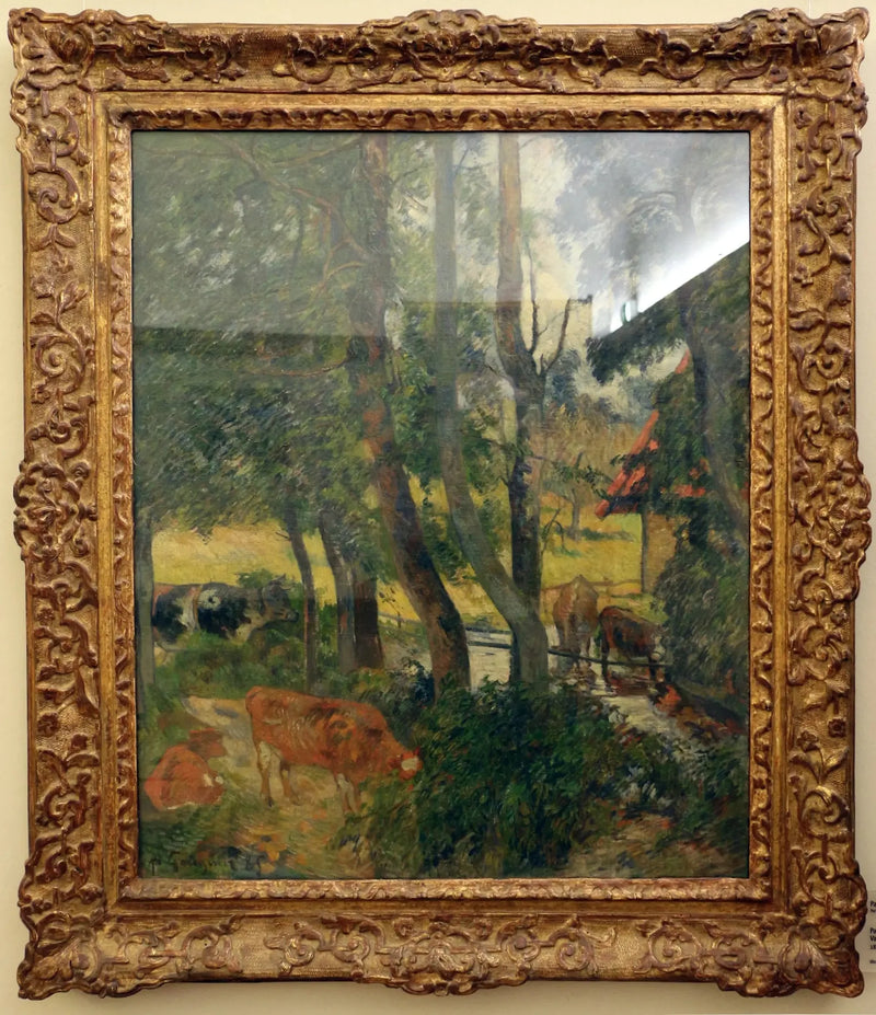 Landschaft in der Normandie - Paul Gauguin