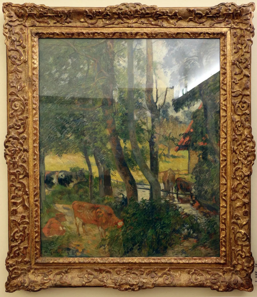 Landschaft in der Normandie - Paul Gauguin